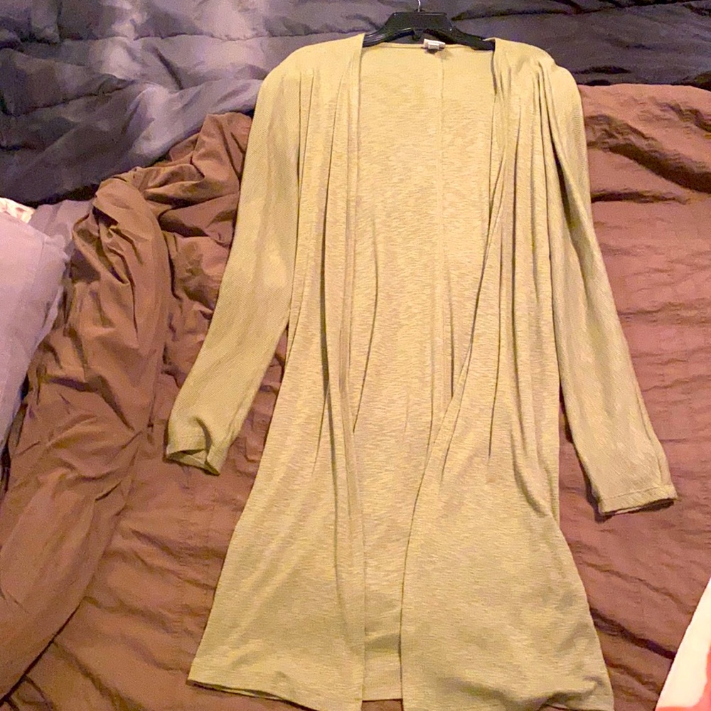 Olive Green Duster- never worn